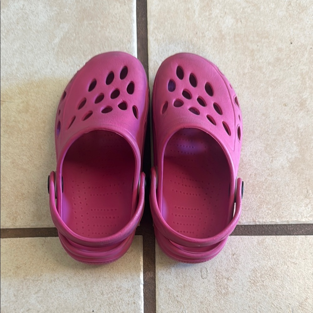 Kids Pink Crocs